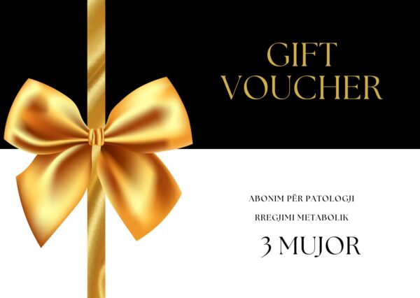 Gift Card 1 mujor për Patologji